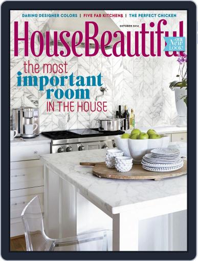 House Beautiful October 1st, 2014 Digital Back Issue Cover