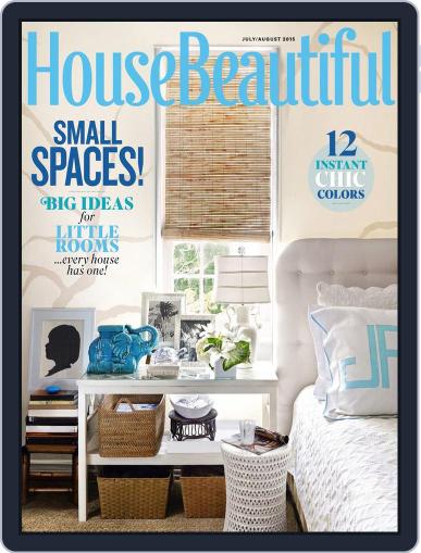 House Beautiful July 1st, 2015 Digital Back Issue Cover