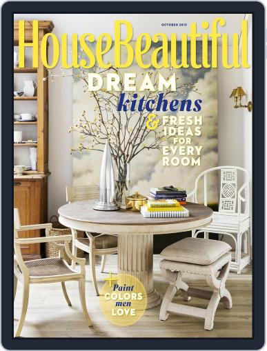 House Beautiful October 1st, 2015 Digital Back Issue Cover