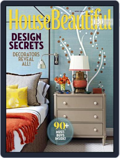 House Beautiful April 1st, 2016 Digital Back Issue Cover