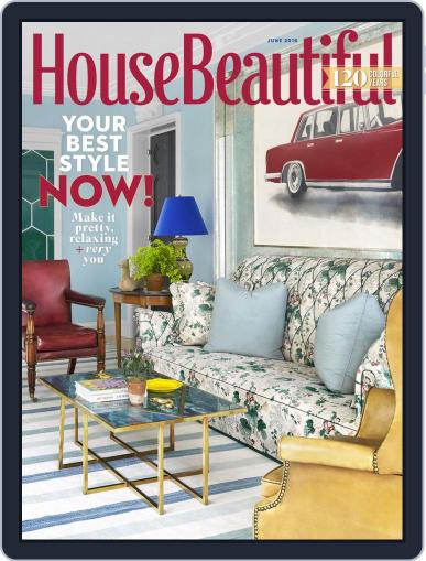 House Beautiful June 1st, 2016 Digital Back Issue Cover