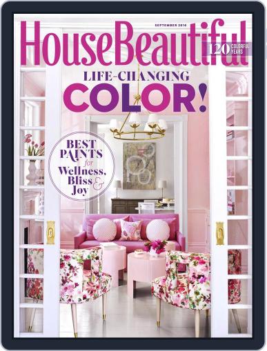 House Beautiful September 1st, 2016 Digital Back Issue Cover