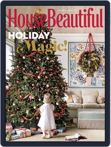House Beautiful December 1st, 2016 Digital Back Issue Cover