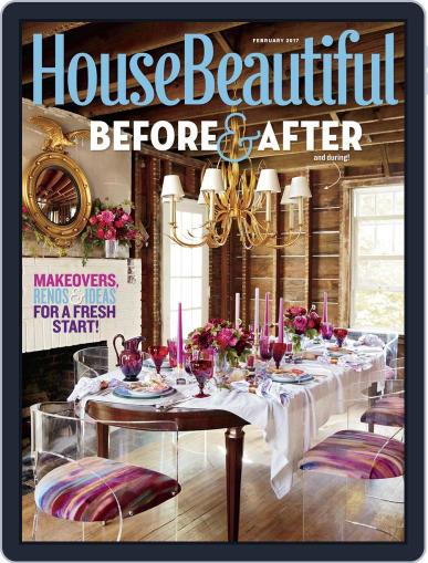 House Beautiful February 1st, 2017 Digital Back Issue Cover