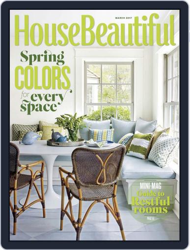 House Beautiful March 1st, 2017 Digital Back Issue Cover