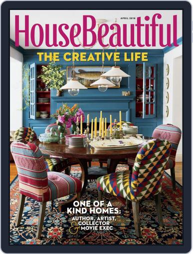 House Beautiful April 1st, 2018 Digital Back Issue Cover