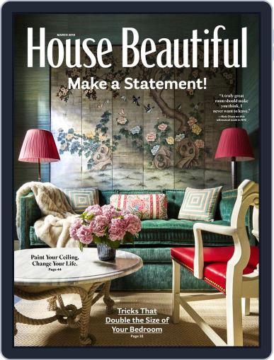 House Beautiful March 1st, 2019 Digital Back Issue Cover