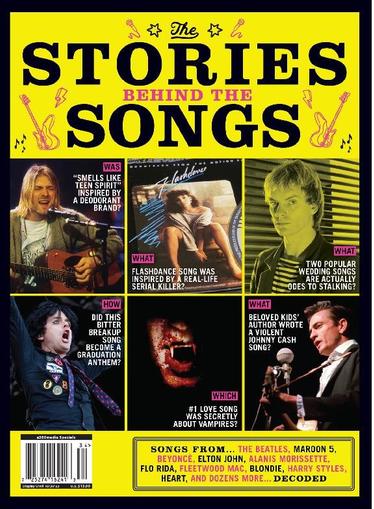The Stories Behind The Songs August 30th, 2023 Digital Back Issue Cover