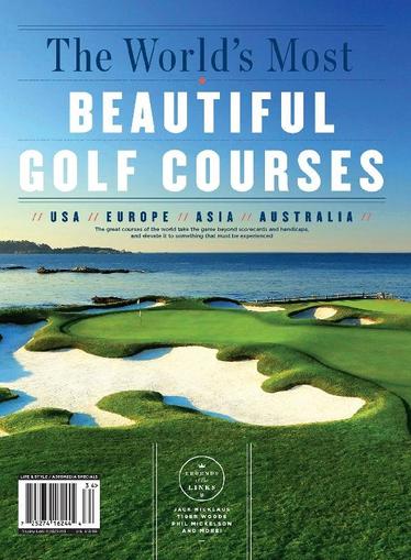 The World's Most Beautiful Golf Courses August 23rd, 2023 Digital Back Issue Cover