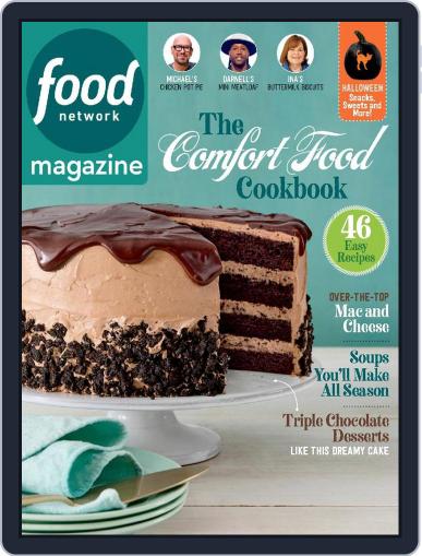 Food Network October 1st, 2023 Digital Back Issue Cover