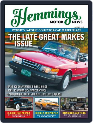 Hemmings Motor News October 1st, 2023 Digital Back Issue Cover