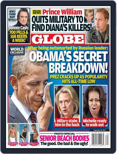Globe September 20th, 2013 Digital Back Issue Cover