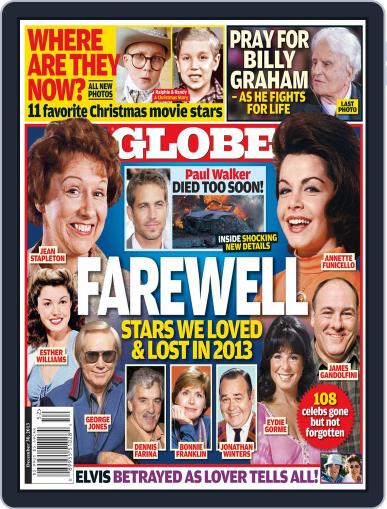Globe December 20th, 2013 Digital Back Issue Cover