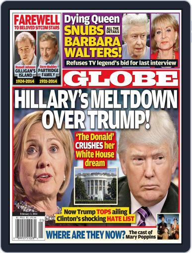 Globe January 24th, 2014 Digital Back Issue Cover