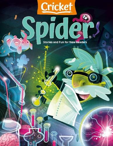 Spider Magazine Stories, Games, Activites And Puzzles For Children And Kids September 1st, 2023 Digital Back Issue Cover