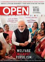 Open India (Digital) Subscription                    September 1st, 2023 Issue
