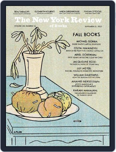 The New York Review of Books September 21st, 2023 Digital Back Issue Cover