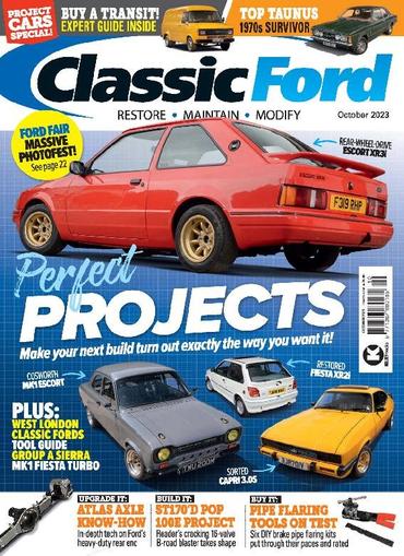 Classic Ford September 1st, 2023 Digital Back Issue Cover