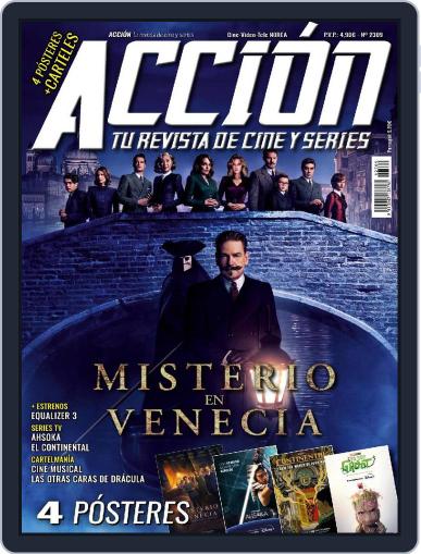 Accion Cine-video September 1st, 2023 Digital Back Issue Cover