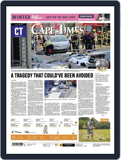 Cape Times September 1st, 2023 Digital Back Issue Cover