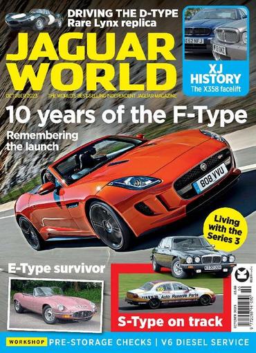 Jaguar World September 1st, 2023 Digital Back Issue Cover