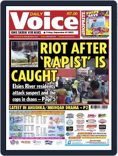 Daily Voice September 1st, 2023 Digital Back Issue Cover