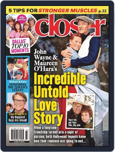 Closer Weekly September 11th, 2023 Digital Back Issue Cover
