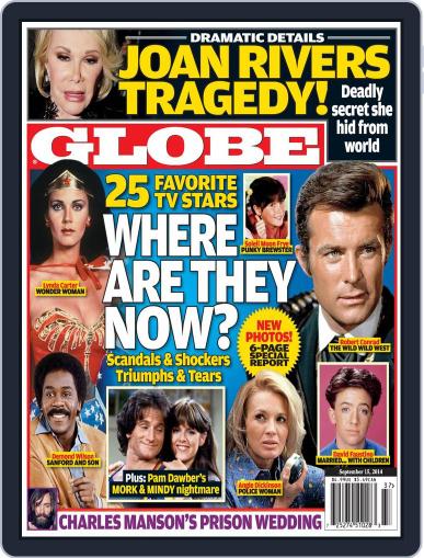 Globe September 5th, 2014 Digital Back Issue Cover