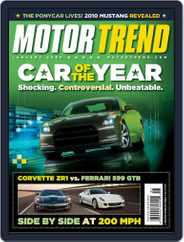 MotorTrend (Digital) Subscription                    January 1st, 2009 Issue