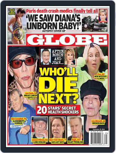 Globe September 19th, 2014 Digital Back Issue Cover