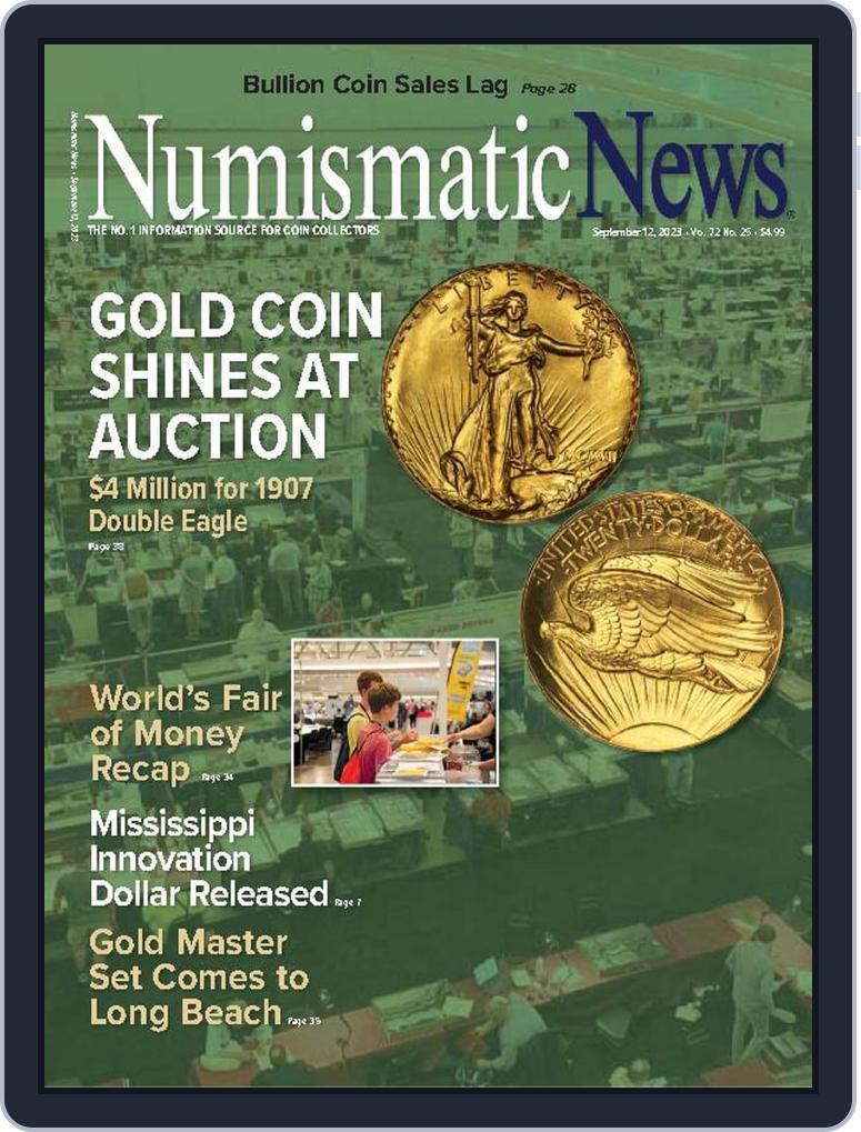 Numismatic News (Digital) Subscription                    September 12th, 2023 Issue
