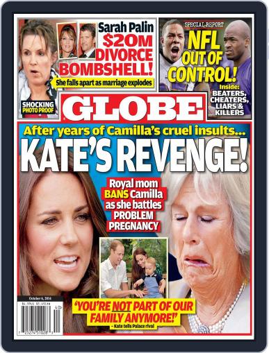 Globe September 26th, 2014 Digital Back Issue Cover