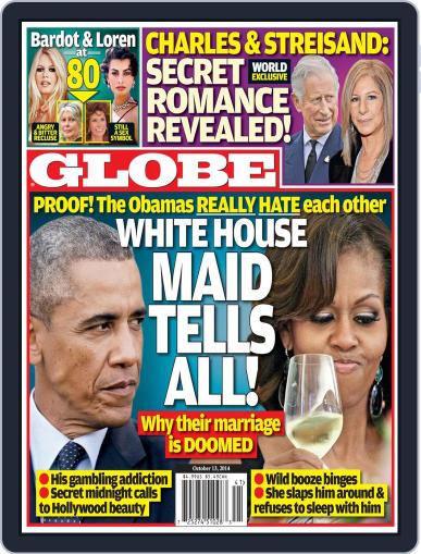 Globe October 3rd, 2014 Digital Back Issue Cover