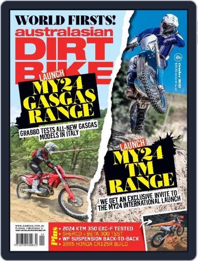 Australasian Dirt Bike October 1st, 2023 Digital Back Issue Cover