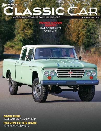 Hemmings Classic Car November 1st, 2023 Digital Back Issue Cover