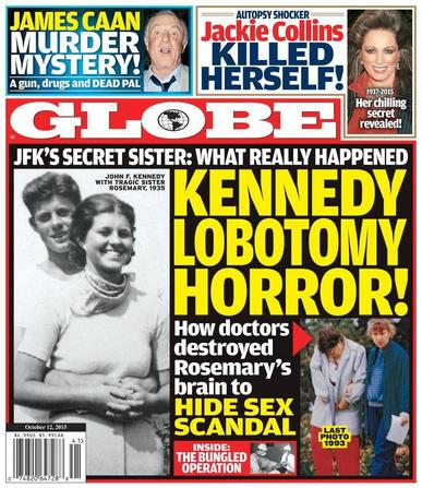 Globe October 12th, 2015 Digital Back Issue Cover