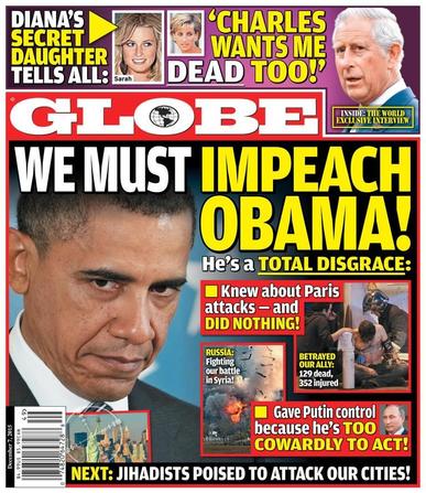 Globe November 30th, 2015 Digital Back Issue Cover