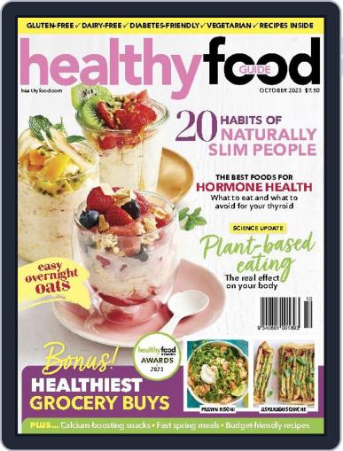 Healthy Food Guide October 1st, 2023 Digital Back Issue Cover