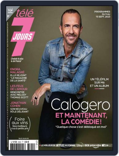 Télé 7 Jours September 4th, 2023 Digital Back Issue Cover