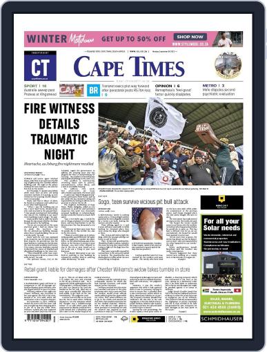 Cape Times September 4th, 2023 Digital Back Issue Cover