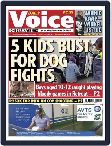 Daily Voice September 4th, 2023 Digital Back Issue Cover