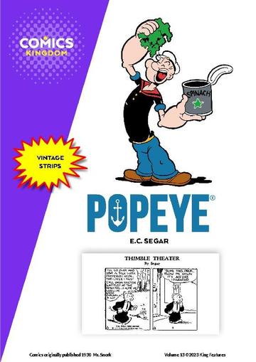 Popeye July 31st, 2023 Digital Back Issue Cover