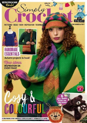 Simply Crochet August 18th, 2023 Digital Back Issue Cover
