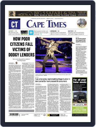 Cape Times September 5th, 2023 Digital Back Issue Cover
