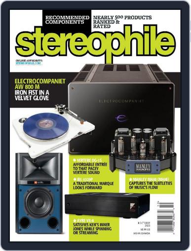 Stereophile October 1st, 2023 Digital Back Issue Cover