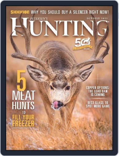 Petersen's Hunting October 1st, 2023 Digital Back Issue Cover