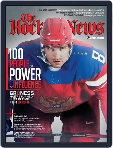 The Hockey News January 20th, 2014 Digital Back Issue Cover