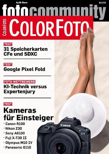Colorfoto August 25th, 2023 Digital Back Issue Cover