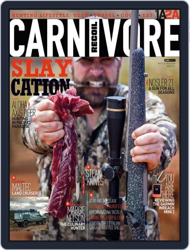 RECOIL Presents: Carnivore August 1st, 2022 Digital Back Issue Cover
