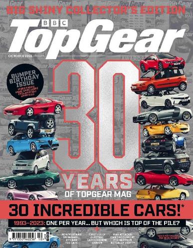 BBC Top Gear October 1st, 2023 Digital Back Issue Cover